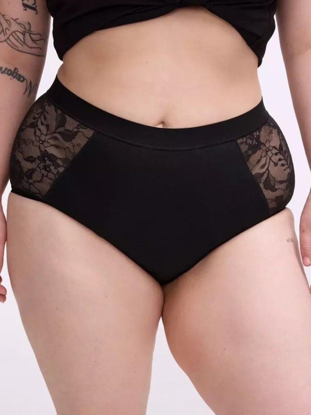 ❤️NWT TORRID LEAKPROOF COTTON AND LACE BRIEF PANTY - LEAK PROTECTION - PLUS SIZE